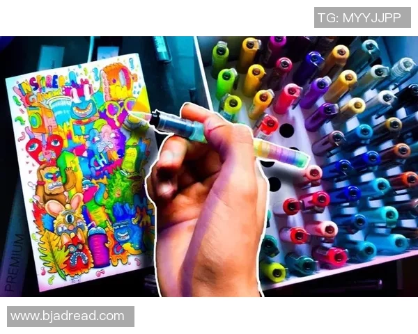 用马克笔描绘足球明星的精彩瞬间与独特风采